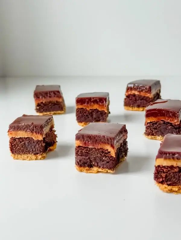 Brownie Caramel Bites